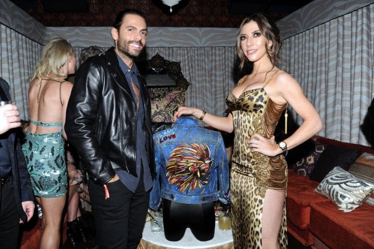 Cavalli Designers And Gilda Garza At Kings And Queens Art Basel Show