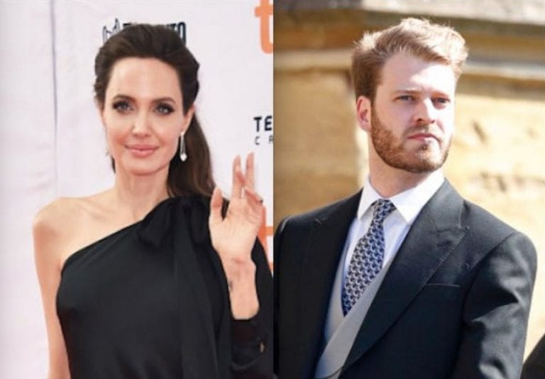 Angelina Jolie is not “smitten” with Princess Diana’s nephew Louis Spencer