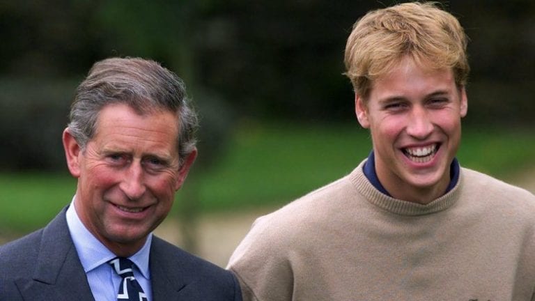 Prince William and Prince Charles relationship