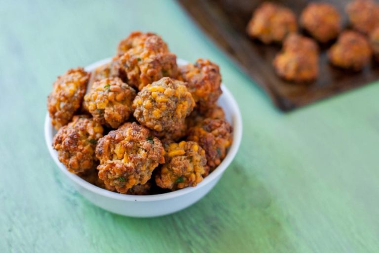 Surprise Your Family With The Delicious Classic Bisquick Sausage Balls