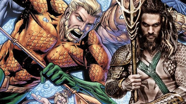 Aquaman Comics to Cinematic Costume Transitions