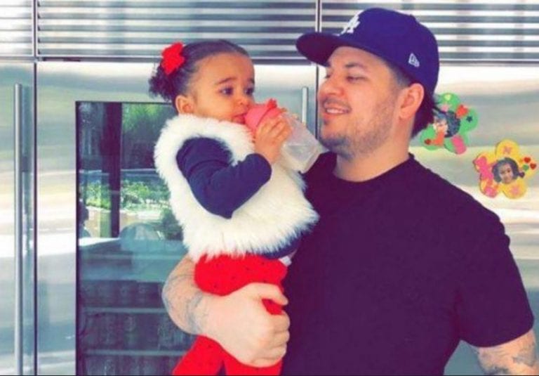 Rob Kardashian Spent Christmas with his family